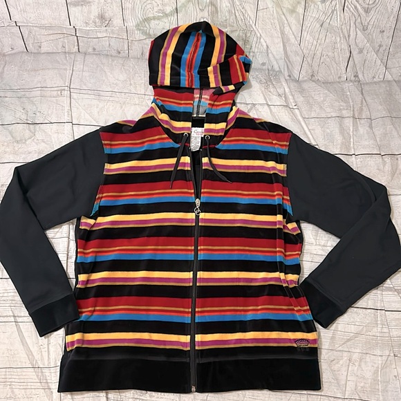 Vintage Oleg Cassini Rainbow Jacket - Picture 1 of 4